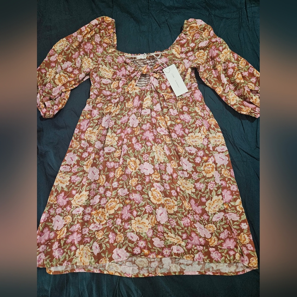 NWT Lush Floral Dress